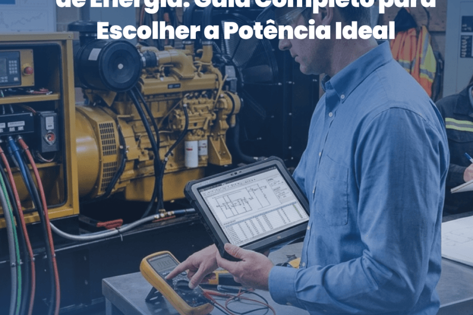 Como Dimensionar um Gerador de Energia